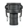 CAMLOCK TYPE C COUPLING x 2" HT PP       - 3