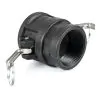 CAMLOCK TYPE D COUPLING x 2"F PP     - 2