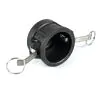 CAMLOCK 2" DUST COUPLING POLYPROPYLENE   - 2
