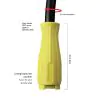 HP HOSE BLK DN8 315 BAR 20m TR22 K-LOCK SWV - 0