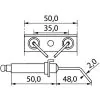 IGNITION ELECTRODES PAIR (LAVORWASH / FKX / PARANA) - 2