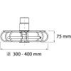 MOSMATIC MANHOLE CLEANER TXS-2F, 300mm  - 1