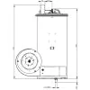 MAZZONI BOILER 40L, 230v - 2