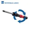 ST9.4 LANCE WITH ROTATABLE INSULATION, 370mm, 1/4"M, RED - 3