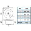 INOX A.B.S PLASTIC AUTOMATIC HOSE REEL UP TO 21M. GREY - 1