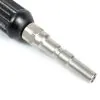 ST007 LANCE WITH MOULDED HANDLE 1000mm, KEW SPIGOT, BLACK, WITH ST10 NOZZLE PROTECTOR - 0
