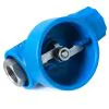 RUBBER BALL VALVE 1/2" F ST3100C SS      - 1