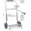 HOSE REEL TROLLEY SS  LARGE WHEELS    - 2