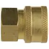 BRASS QUICK RELEASE COUPLING 3/8&quot; FEMALE - 0