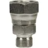 FEMALE TO MALE STAINLESS STEEL SWIVEL ADAPTOR-1/2"F to 1/2"M - 0