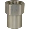 FEMALE TO FEMALE STAINLESS STEEL SOCKET ADAPTOR-M18 F to 1/2"F - 0