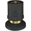 ST247 K-LOCK FEMALE QUICK RELEASE COUPLING, BLACK + HEAT COVER - 1