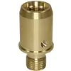 BRASS END FOR TELESCOPIC HANDLE - 1