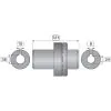 INTERPUMP DRIVE COUPLING ZG132 - 1